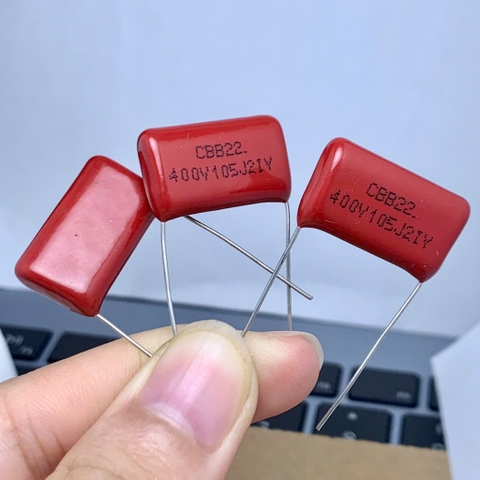 5 cái tụ kẹo CBB22 400V 1000nF 1uF 400V105J ±5%