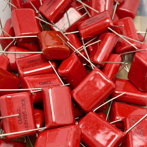 5 cái tụ kẹo CBB22 400V 2200nF 2.2uF 400V225J ±5%