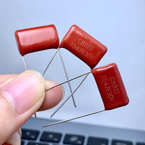 5 cái tụ kẹo CBB22 630V 100nF 0.1uF 104J630V ±5%