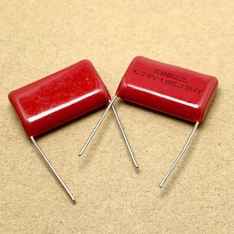 5 cái tụ kẹo CBB22 630V 1000nF 1uF 630V105J ±5%