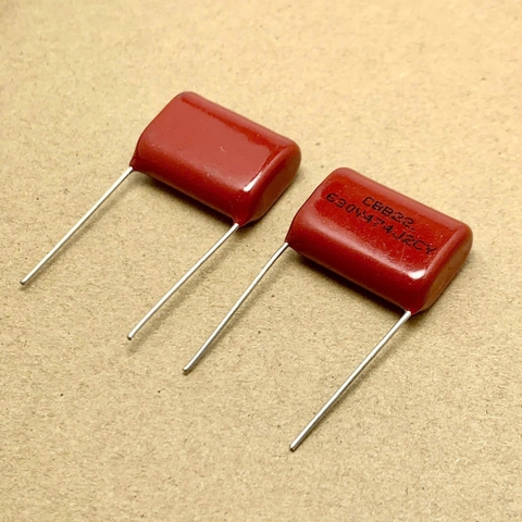 5 cái tụ kẹo CBB22 630V 470nF 0.47uF 630V474J ±5%