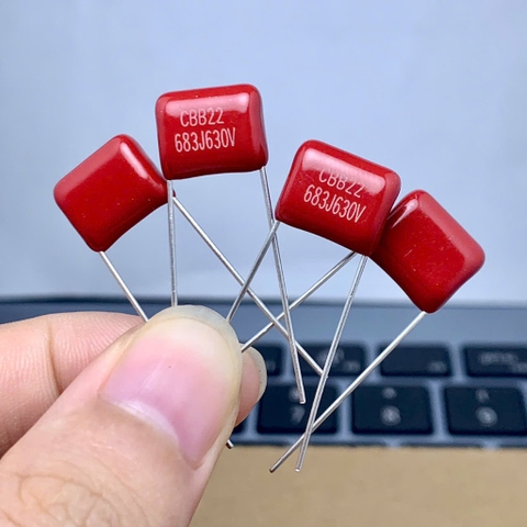 5 cái tụ kẹo CBB22 630V 68nF 0.068uF 683J630V ±5%