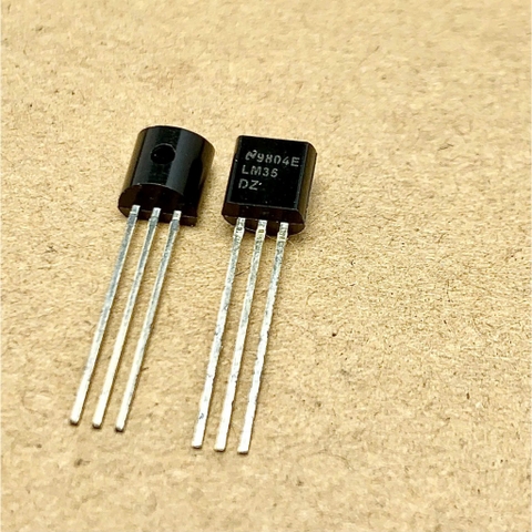 2 cái LM35DZ LM35 TO-92 IC cảm biến nhiệt độ chính hãng