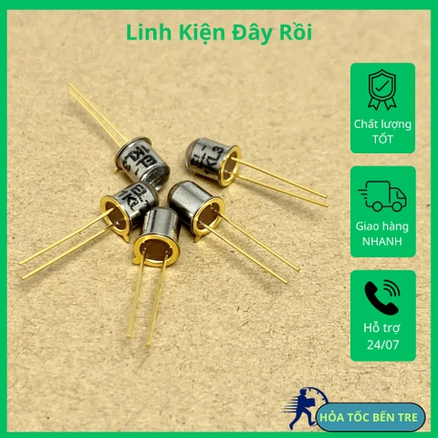 2 cái Led diode phát quang hồng ngoại EL-1KL3 kích thước 5mm bước sóng 940nm chính hãng