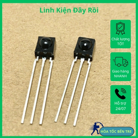 5 cái led diode mắt thu hồng ngoại HS0038B 0038