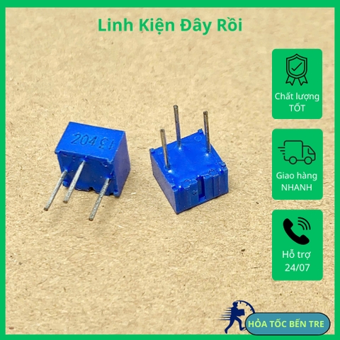 Biến trở chiết áp 200KR 200Kohm 200K 3362P-204
