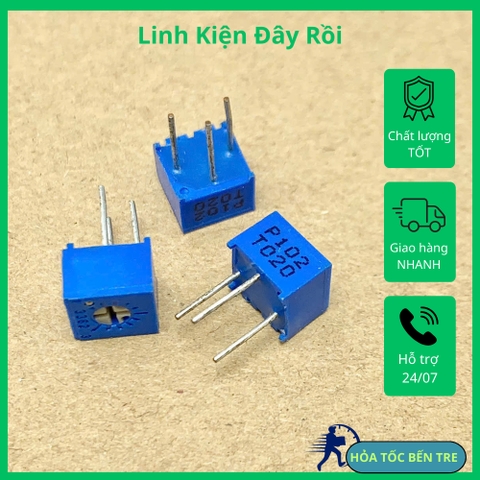 Biến trở chiết áp 1KR 1Kohm 1K 3362P-102