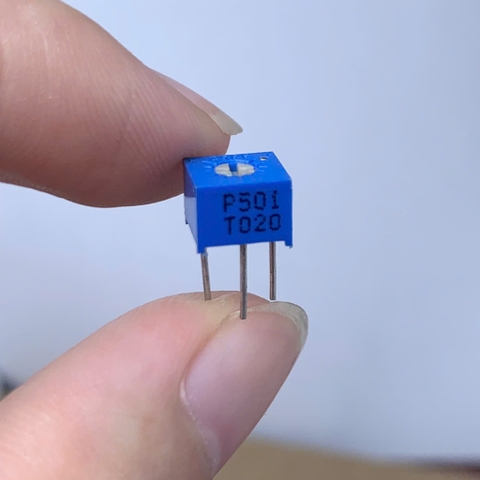 10 cái biến trở chiết áp 500R 500ohm 3362P-501