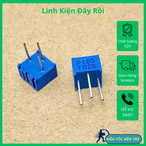 Biến trở chiết áp 1MR 1Mohm 1M 3362P-105