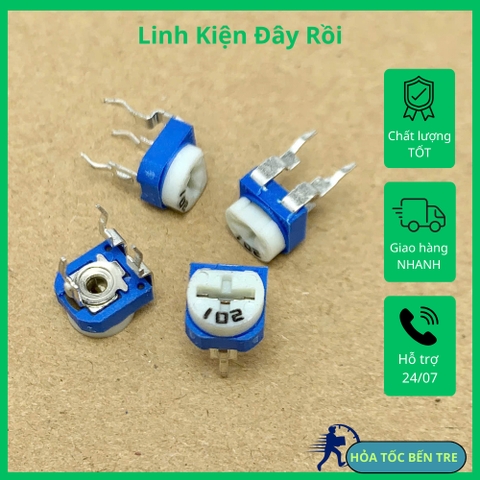 5 cái biến trở chiết áp RM065 200R 200ohm 201