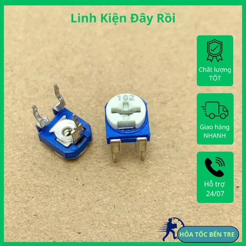 Biến trở chiết áp RM065 1KR 1Kohm 102