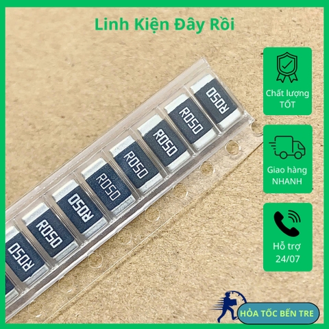 10 cái điện trở SMD 2W 2512 R050 0.050R 50mR