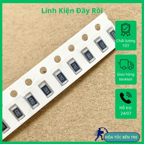 20 cái điện trở dán SMD 1206 47KR 473 4702 47Kohm
