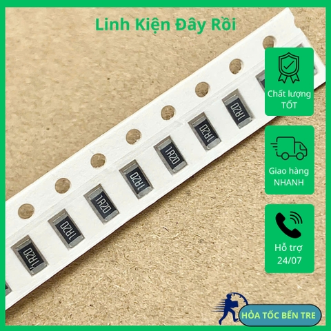 20 cái điện trở dán SMD 1206 1.2R 1R20 1.2ohm