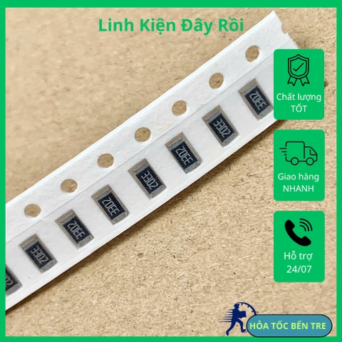 10 cái điện trở dán SMD 1206 33KR 33Kohm 3302 333