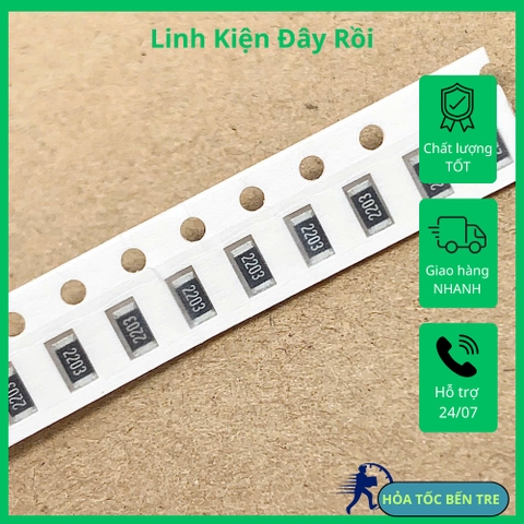10 cái Điện trở dán SMD 1206 220KR 220Kohm 2203 224