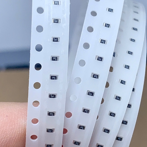 10 cái điện trở dán SMD 0603 390R0 390ohm 391 3900