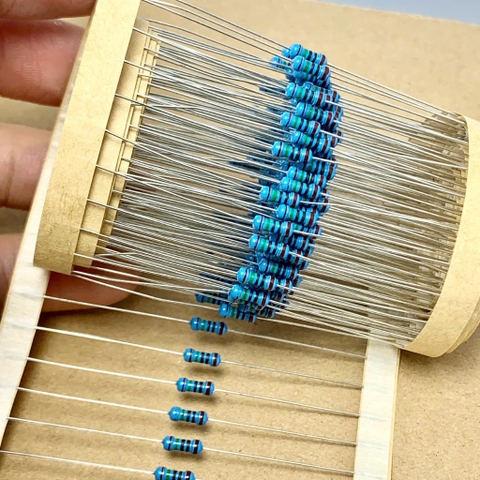 10 cái điện trở vòng màu 10MR 10Mohm 10M 1/4W 1%