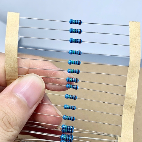 10 cái điện trở vòng màu 10MR 10Mohm 10M 1/4W 1%