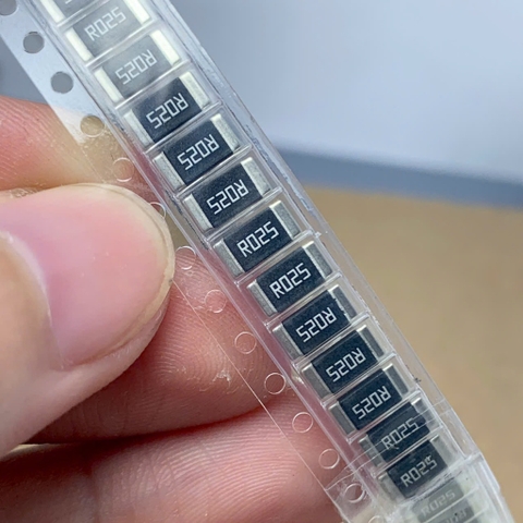 10 cái điện trở dán SMD 2512 0.025R R025 0.025ohm 1%