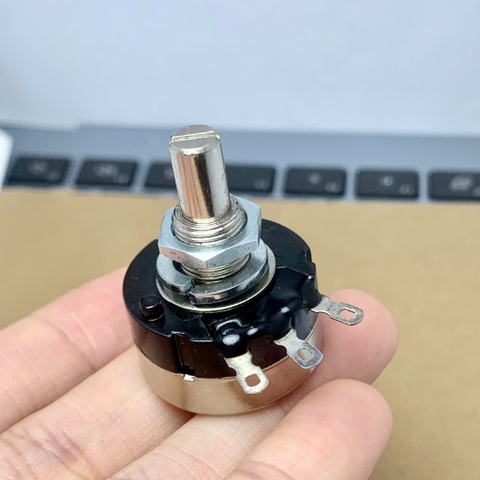 Chiết áp biến trở một vòng núm vặn thang đo RV24YN20S B302 3KR 3Kohm