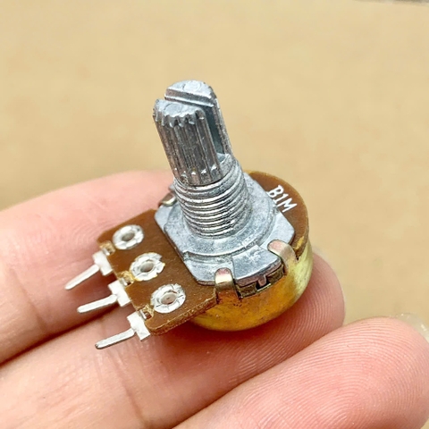 5 cái cái chiết áp biến trở WL WH148 B1M 1Mohm 1MR 3 chân 15x25mm