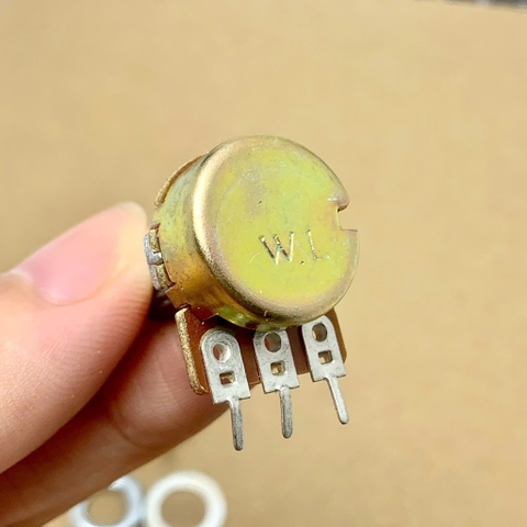 5 cái cái chiết áp biến trở WL WH148 B1M 1Mohm 1MR 3 chân 15x25mm