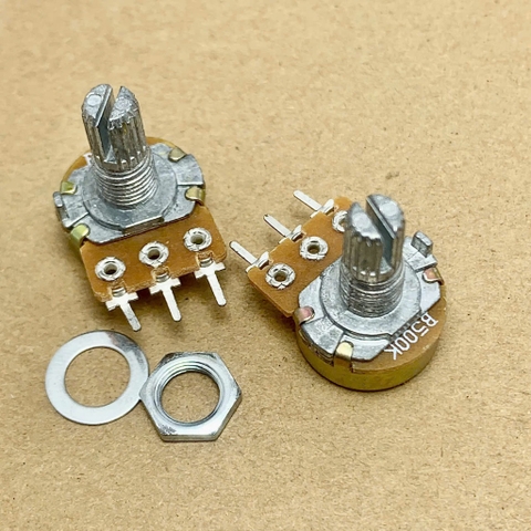 5 cái chiết áp biến trở WL WH148 B500K 500Kohm 500KR 3 chân 15x25mm