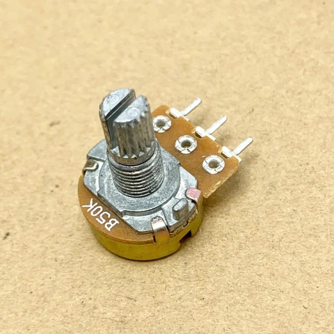 5 cái chiết áp biến trở WL WH148 B50K 50Kohm 50KR 3 chân 15x25mm