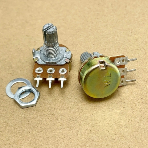 5 cái chiết áp biến trở WL WH148 B5K 5Kohm 5KR 3 chân 15x25mm