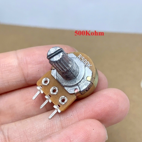 Chiết áp đơn WL  WH148 1K/2K/5K/10K/20K/50K/100K/250K/500K/1M kích thước 15x25mm chất lượng tốt