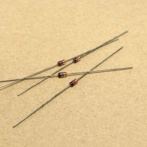 10 cái diode zener 1W 2V7 3V 3V3 3V6 3V9 4V3 4V7 5V1 5V6 6V2 6V8 8V2 9V1 15V 16V 18V 24V 30V 39V 51V