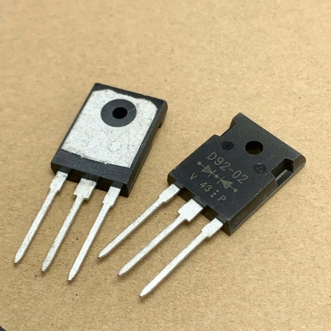 2 cái Diode D92 02 D9202 D92-02 diode máy hàn xung 200V 20A TO-247