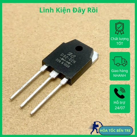 2 cái Diode D92 02H D9202H D92-02H diode máy hàn xung 200V 20A TO-3P