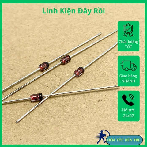 10 cái 1N4754A IN4754A Diode Zener ổn áp 39V 1W