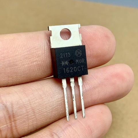 4 cái MUR1620CT cực âm chung Diode phục hồi nhanh 16A 200V TO-220