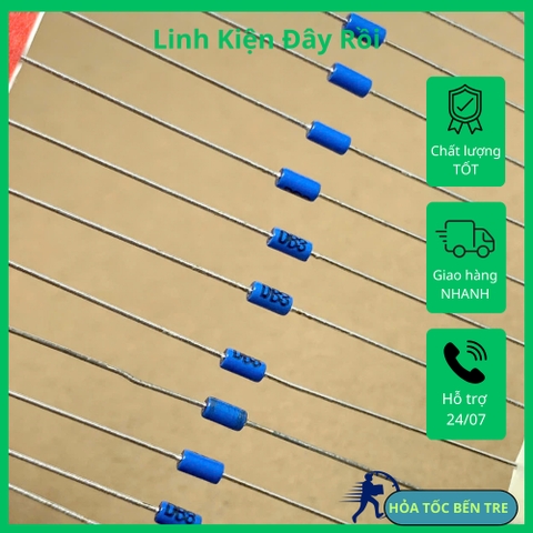 10 sản phẩm DIAC DB3 DO-35 ST chân cắm