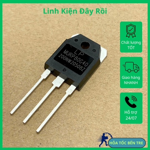 DIODE hồi phục nhanh MURP80G40 MM80FU040 SD8040 400V 80A TO-3P hãng SANXIN