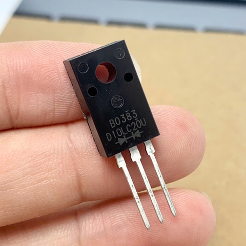 Diode D10LC20UR D10LC20 phục hồi nhanh 200V 10A TO-220F