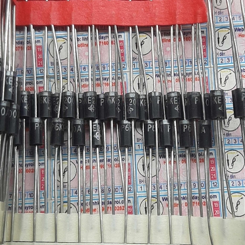 10 sản phẩm diode TVS P6KE200A 200V 600W Do-15