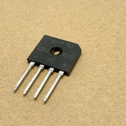 5 cái GBU1010 GBU 1010 cầu chỉnh lưu Diode 1000V 10A chính hãng