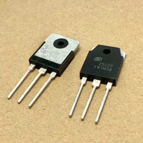 2 cái 25U20 Diode máy hàn biến tần diode hồi phục nhanh 200V 25A