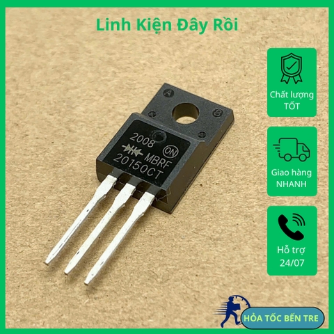 MBRF20150CT MBRF 20150CT DIODE SCHOTTKY 1500V 20A TO-250-F