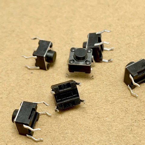 10 cái nút ấn Micro 4 chân kích thước 6x6x5mm