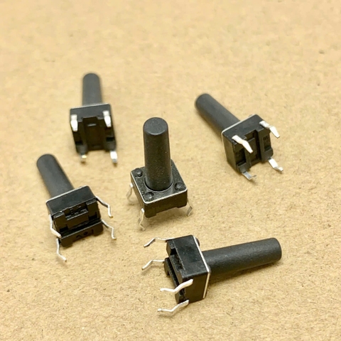 10 cái nút ấn Micro 4 chân kích thước 6x6x14mm