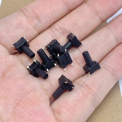 5 cái nút ấn Micro 4 chân chân dán SMD kích thước 6x6x10mm