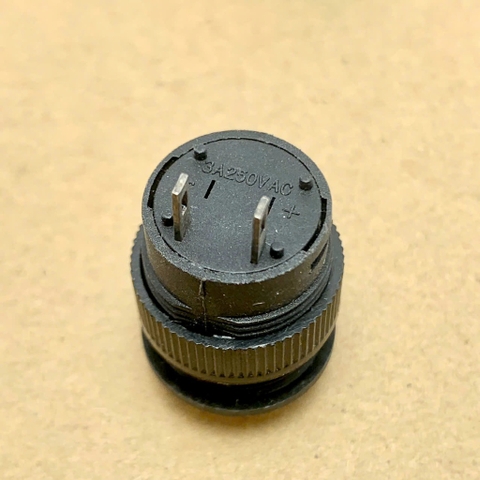 Nút nhấn màu vàng R16-503A/B 3A 250VAC 16mm