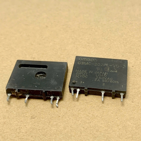 RELAY SSR bán dẫn G3MC-202PL-VD-2 Relay 12VDC tải 250VAC 2A
