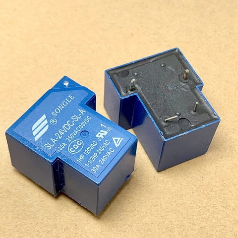 2 cái RELAY SLA-05VDC-SL-A SLA-09VDC-SL-A SLA-12VDC-SL-A SLA-24VDC-SL-A SLA-48VDC tải 30A 250VAC