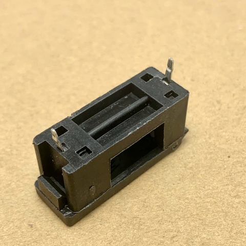 5 cái BLX-A HQ/FUSE đế cầu chì màu đen có nắp 5MMx20MM